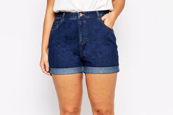 mom denim shorts