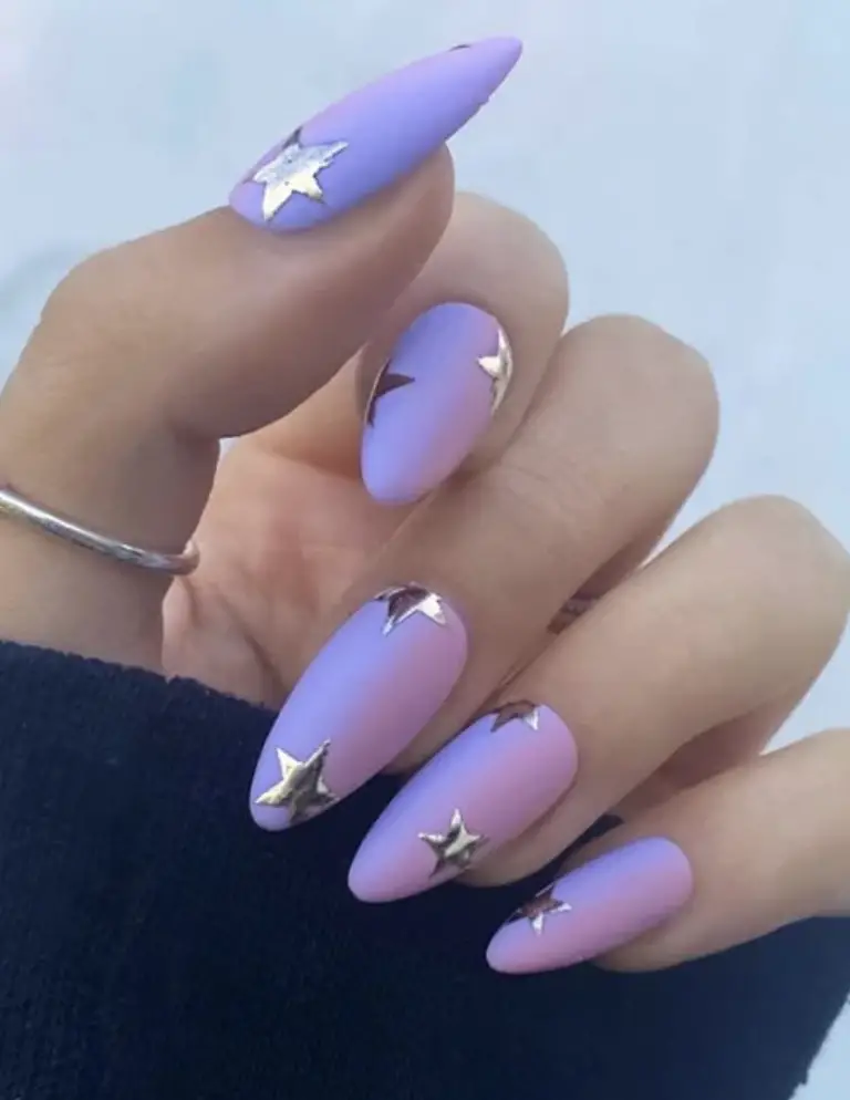 Star design nails