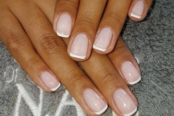 French manicure nails