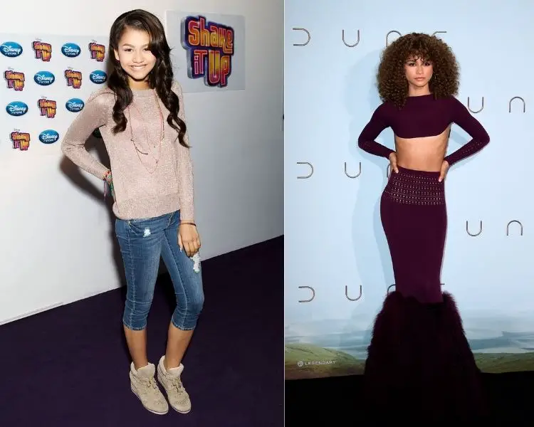 Disney channel stars: then and now