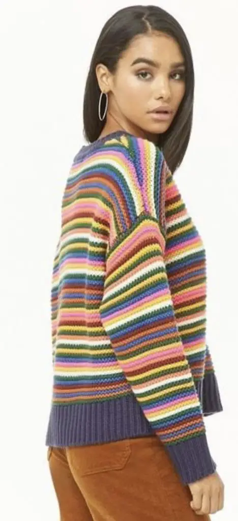 Multicolored sweater