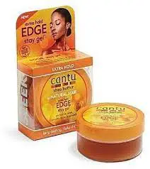 cantu extra hold shea butter edge stay gel