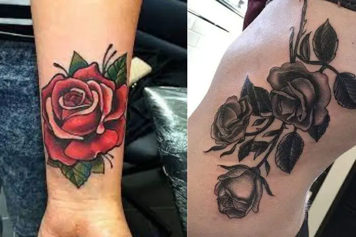 10 rose tattoos inspiration for your next body art - Curvy Girl Journal