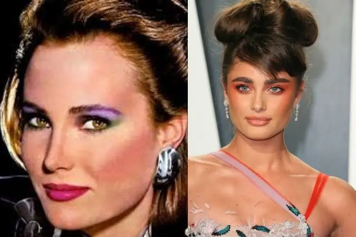 Makeup from the 80s