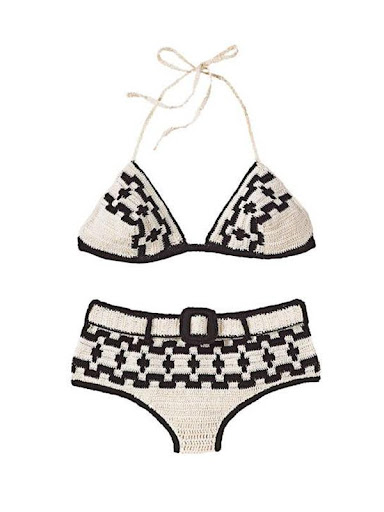 Hipster crochet bikini