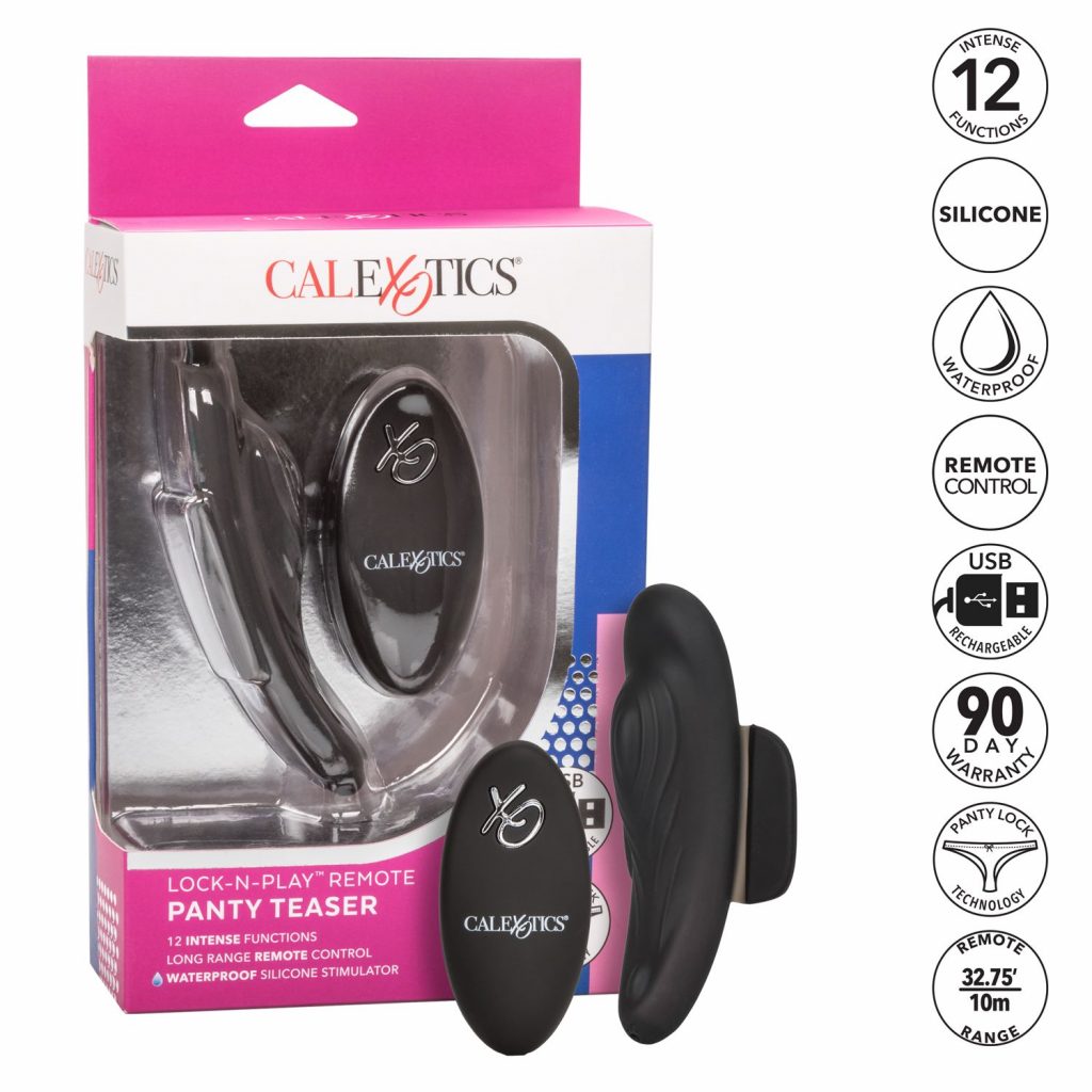 calexotics lock and play vibrating panties