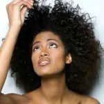 natural curly hair with texturizer