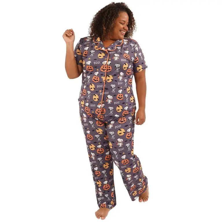 pumkin prints pajamas