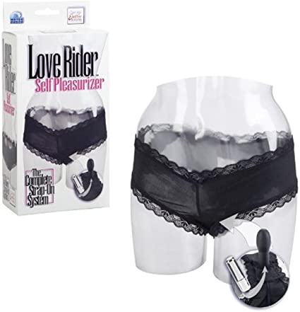 love rider vibrating panties with dildo