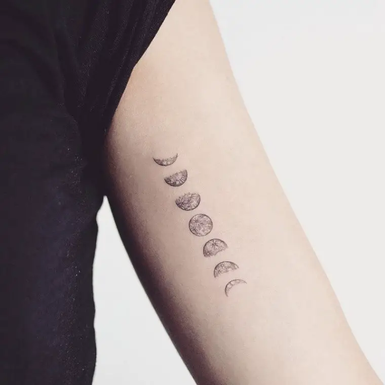 phases of the moon design