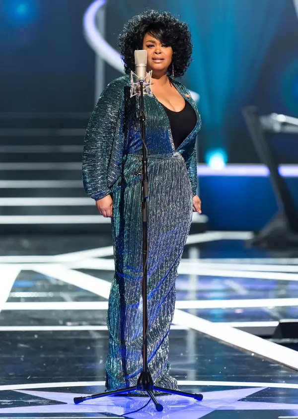 Jill scott performing at the black girl rock