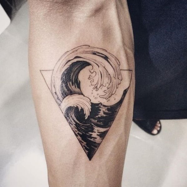 30 Awesome Wave Tattoo Designs  Tattoo Joker