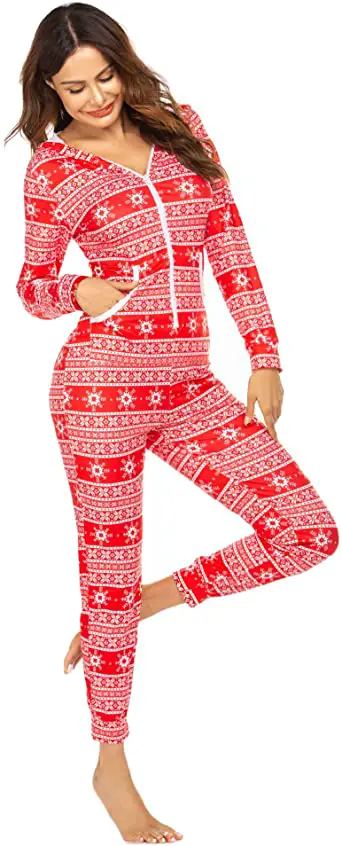 ekouaer thermal under jumpsuit onesie for women
