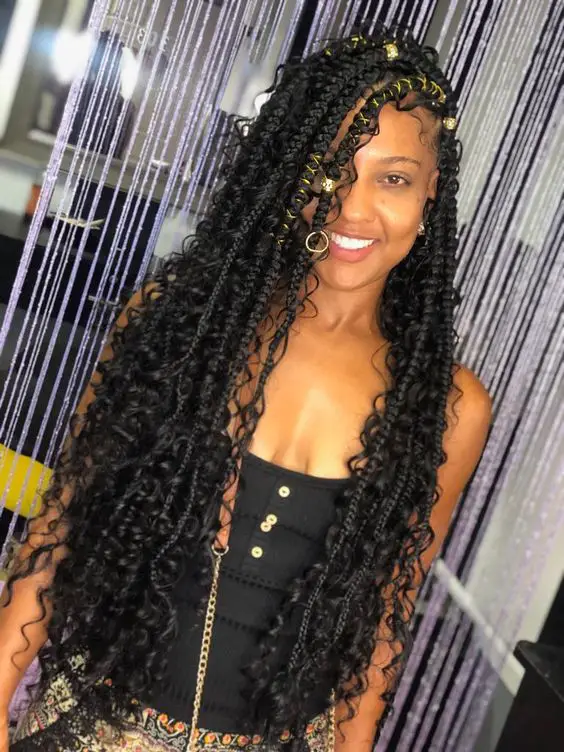 goddess box braid