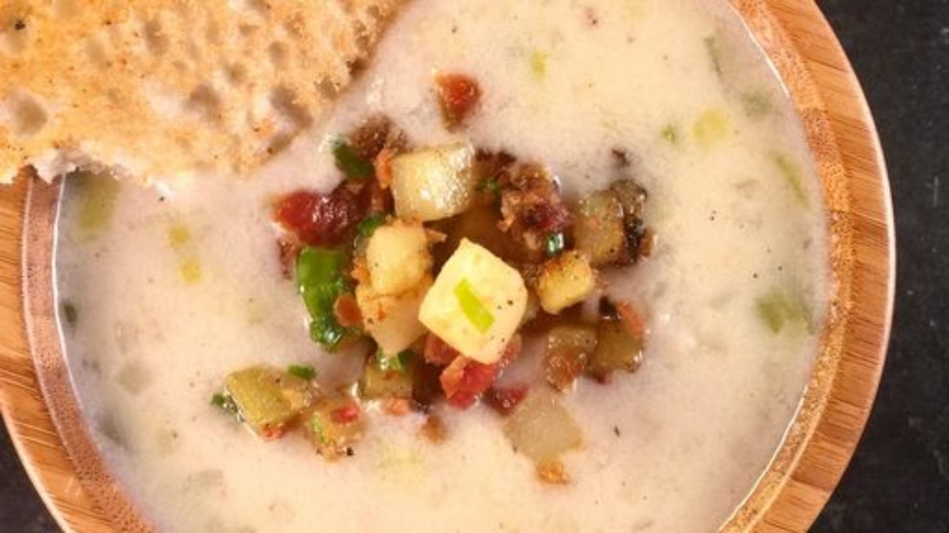 new England clam chowder