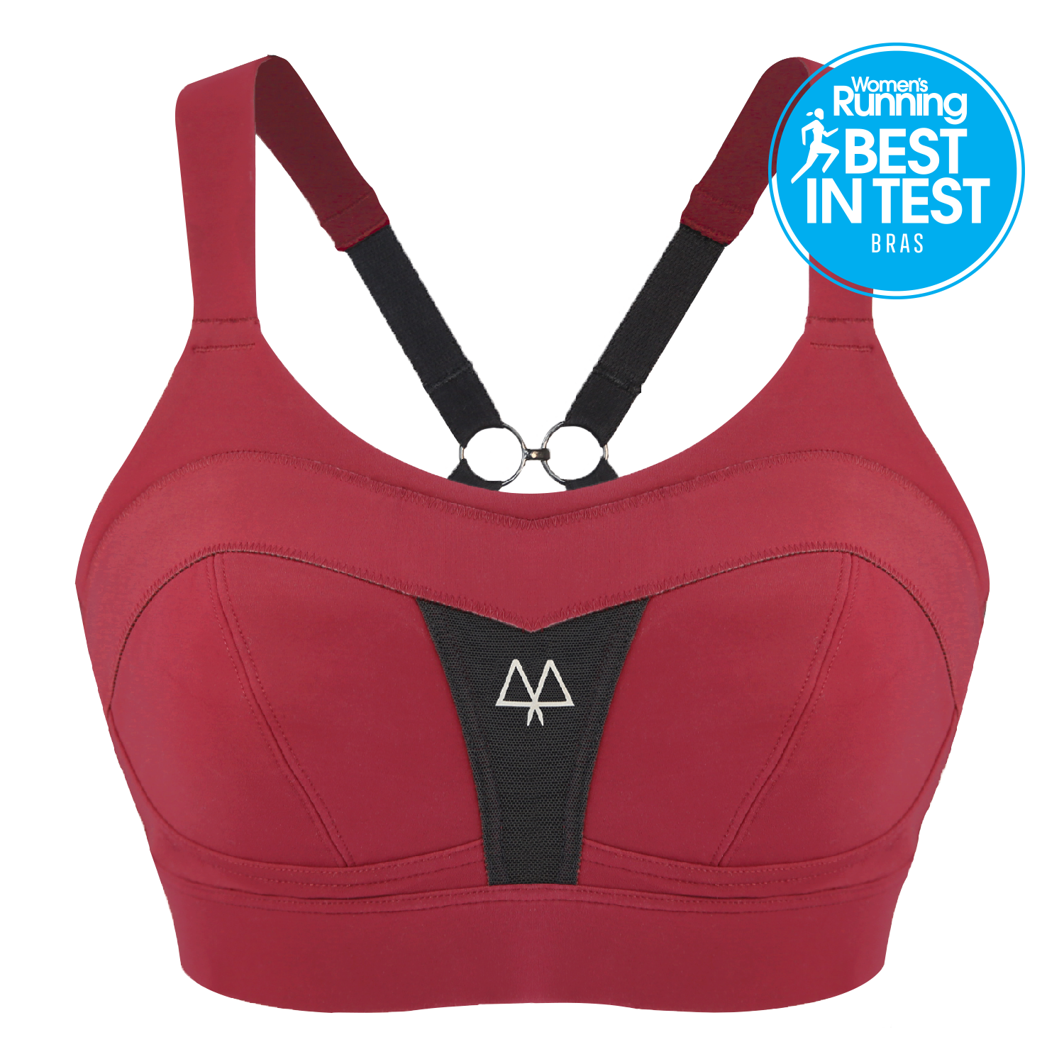 New_Solidary_Sports_Bra_Wine_Front