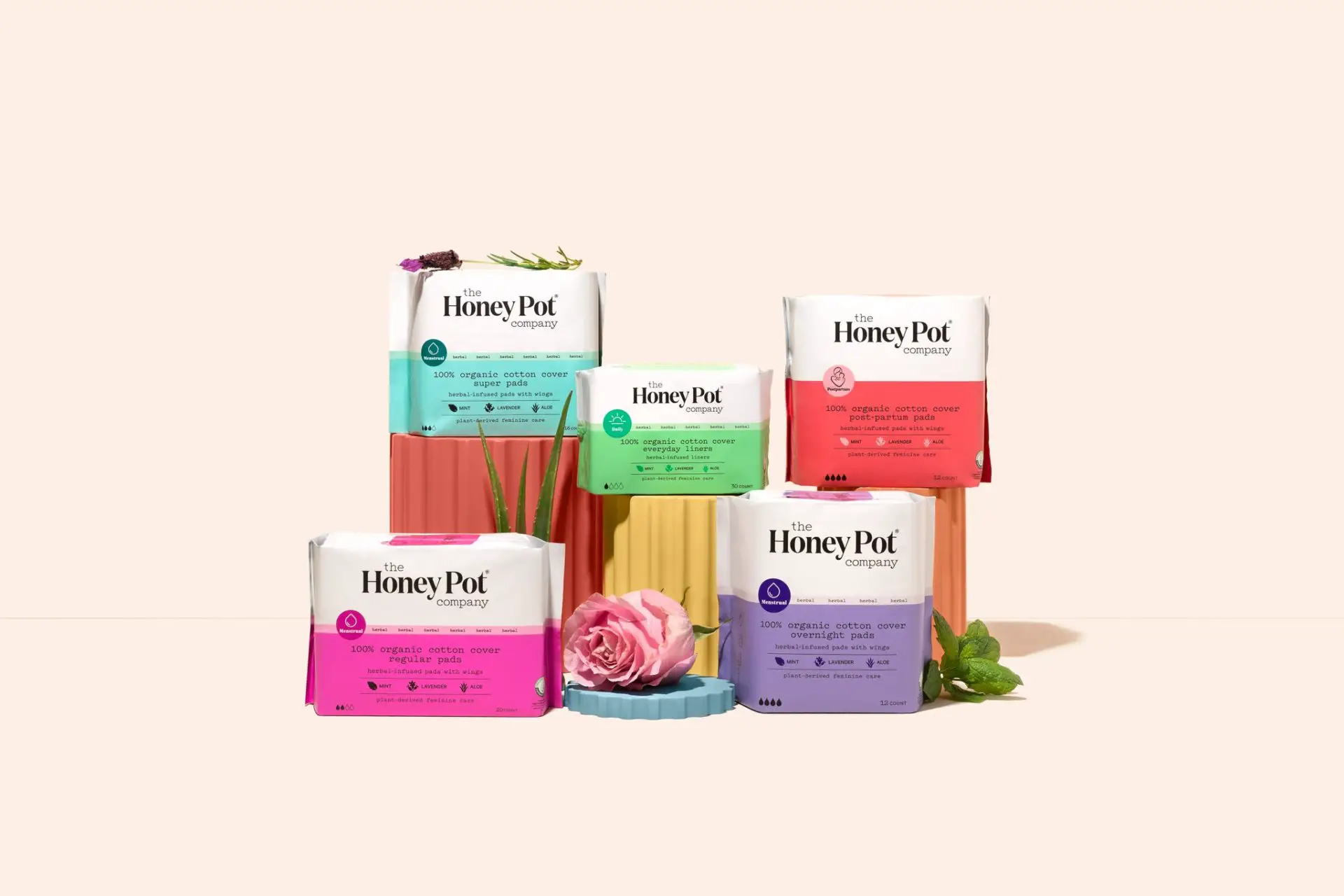 the honey pot product group shot