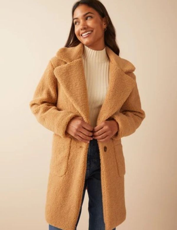 camel toned jacket