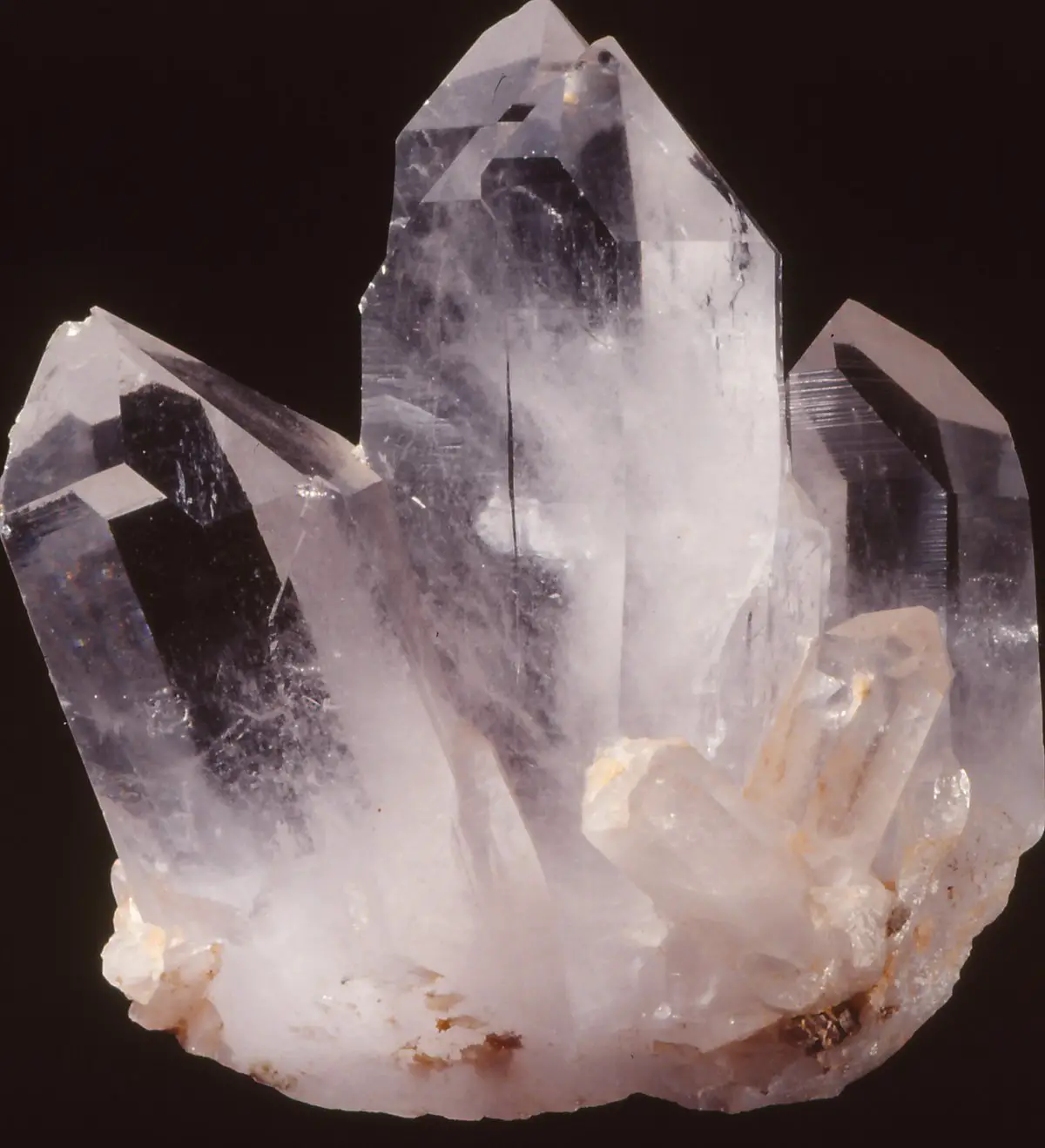 clear quartz crystals 