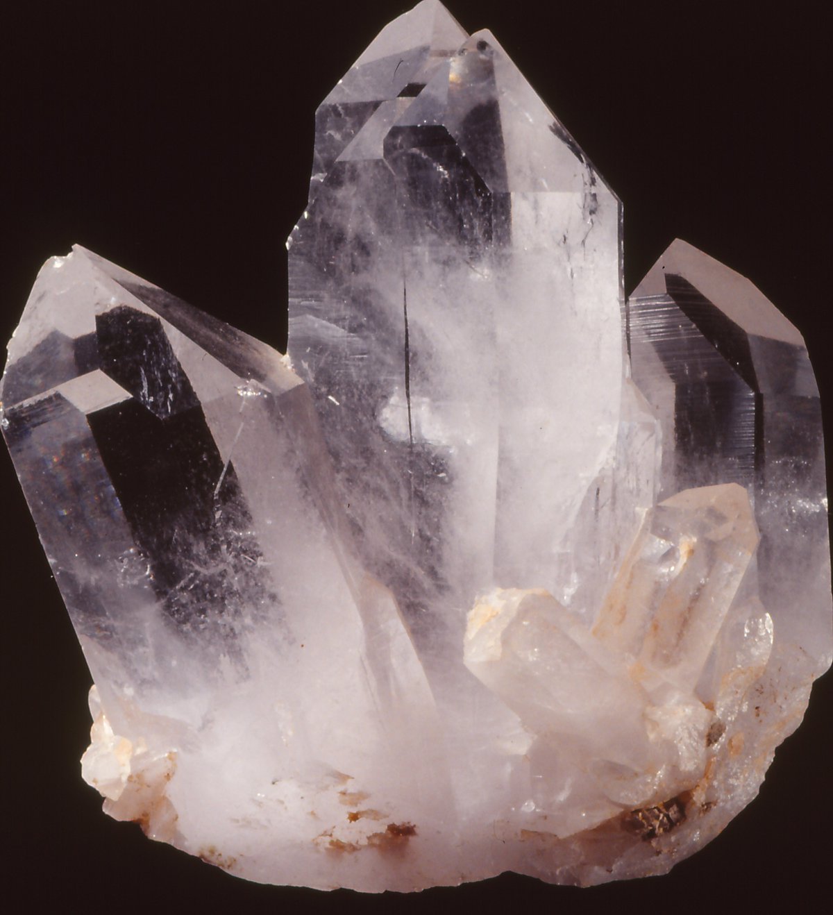 clear quartz crystals 