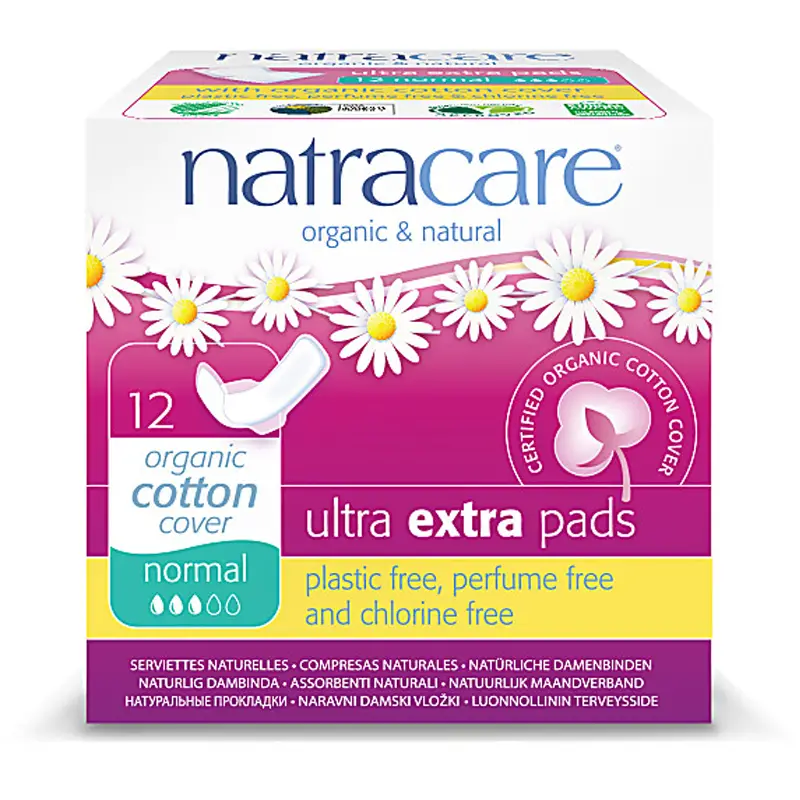 natra care organic pads