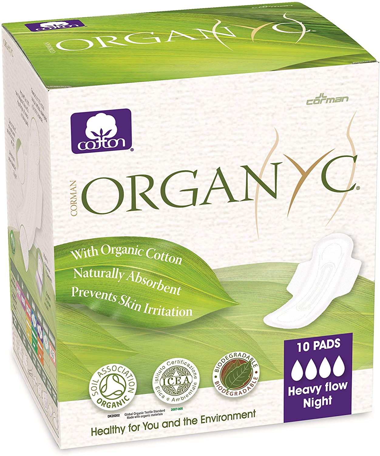 organyc cotton pads