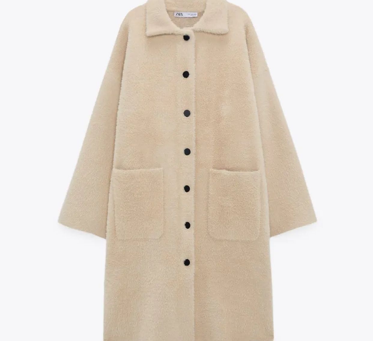 Zara teddy coat