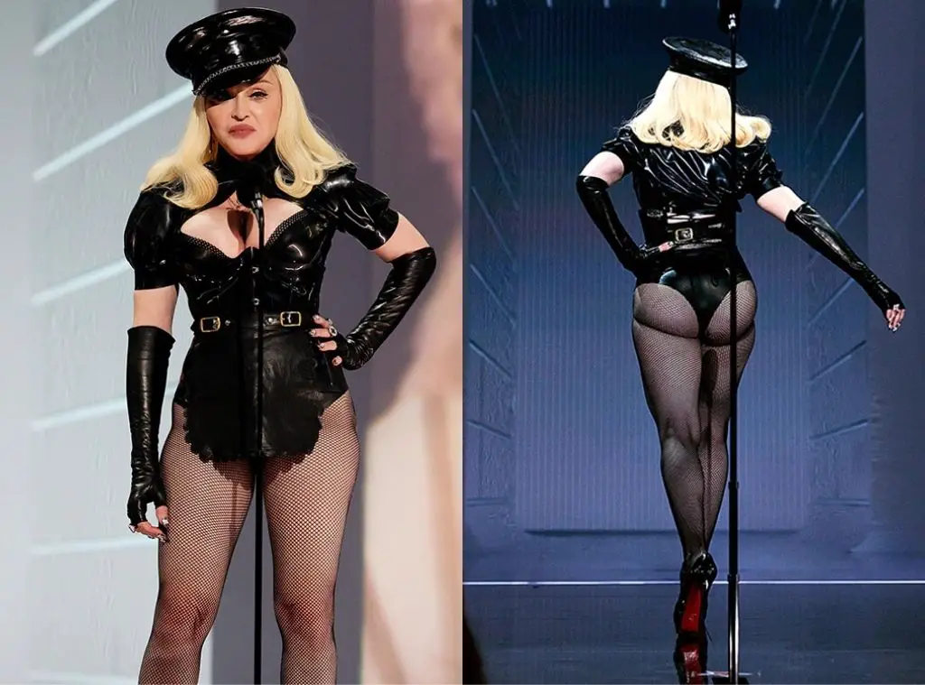 Madonna in a dominatrix outfit - Curvy Girl Journal