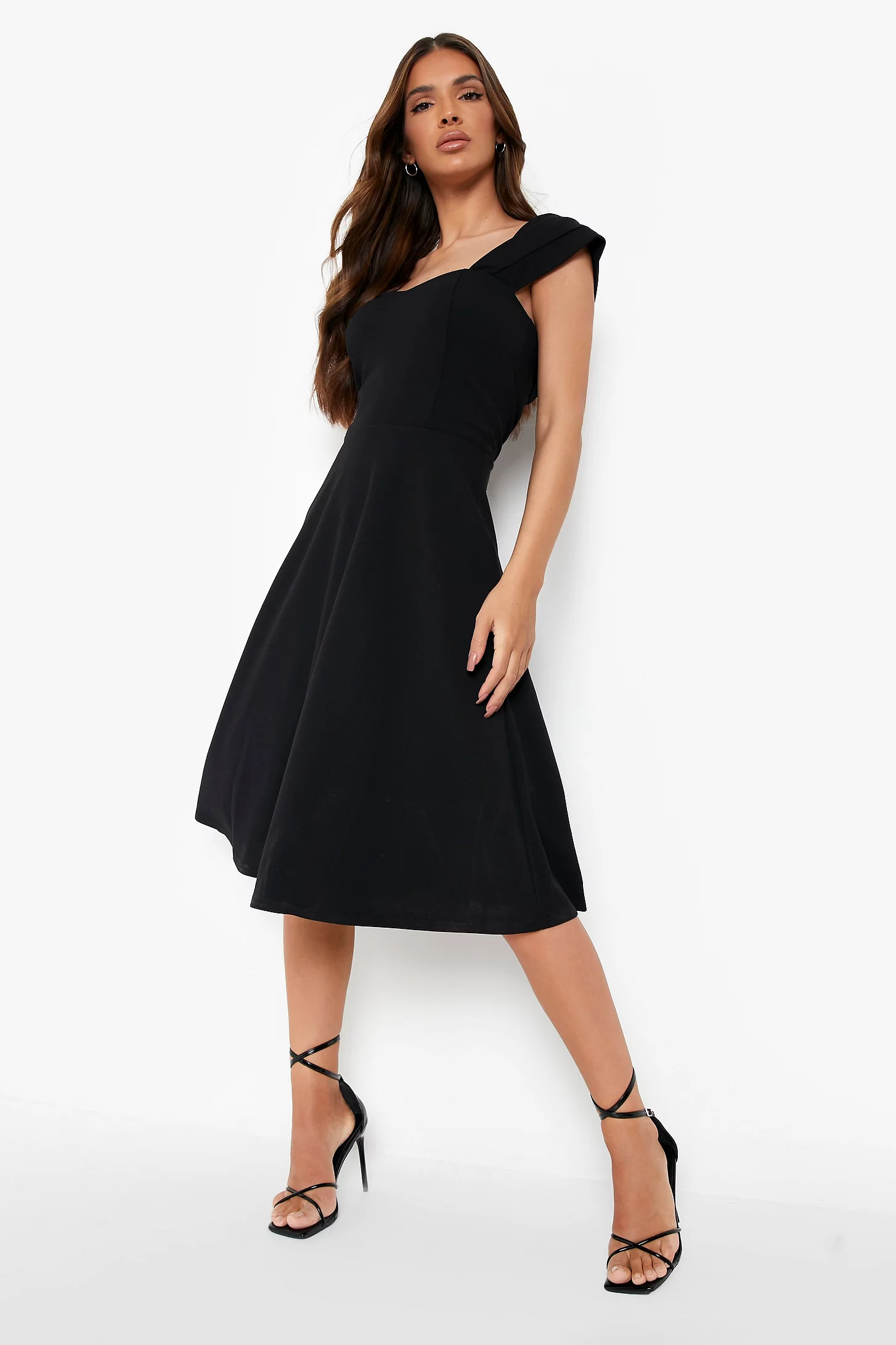 Midi skater dress