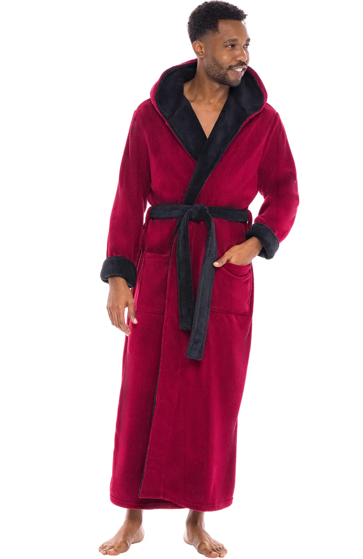 red fleece robe valentine's day gift ideas for him