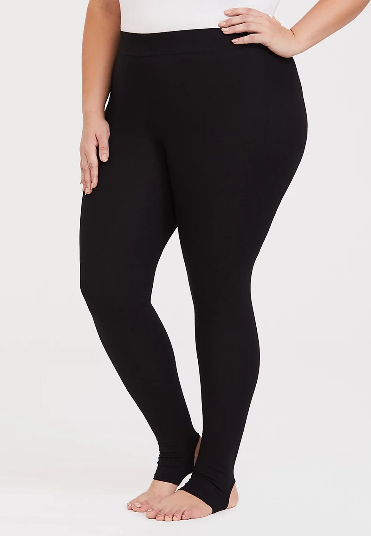 torrid insert black plus size stirrup pants