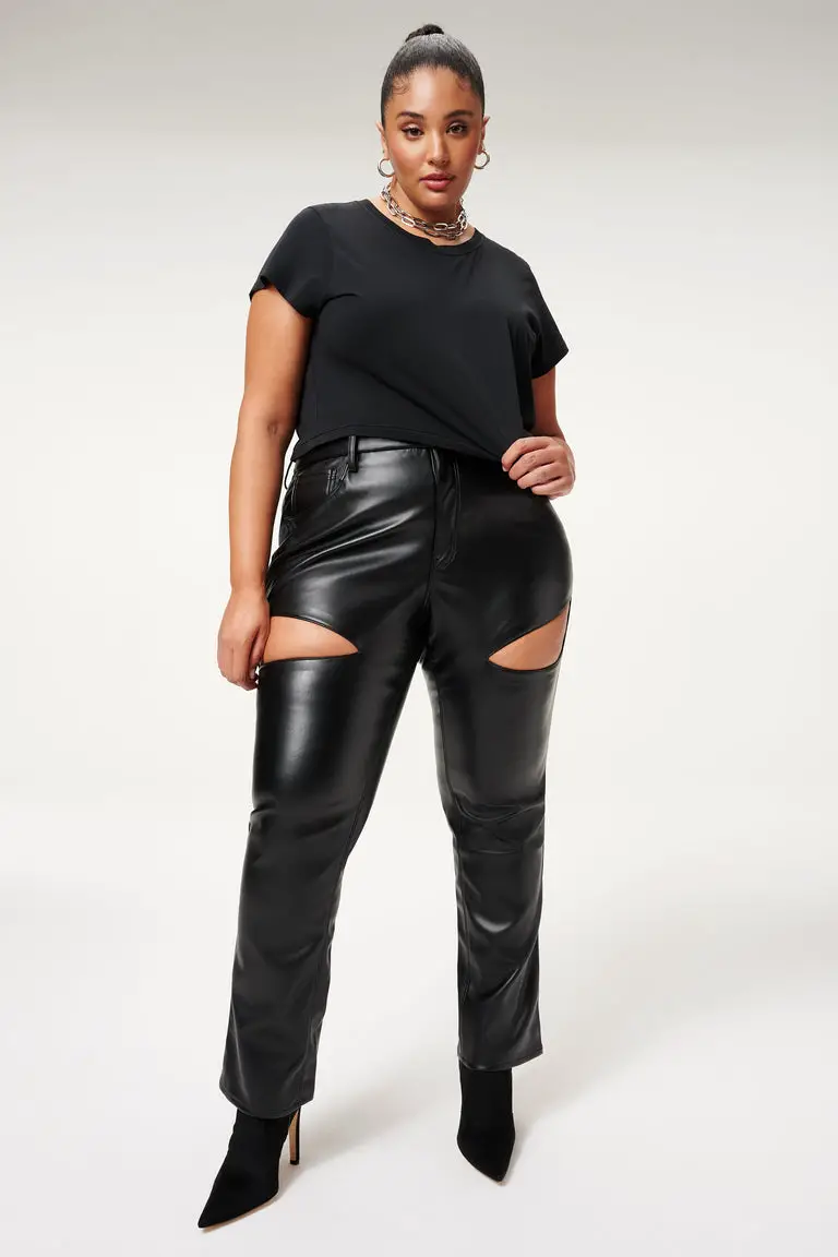 20 Spectacular faux leather pants that'll look amazing on you