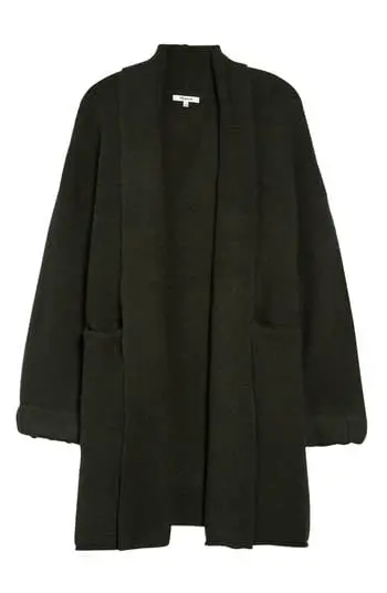Shawl collar coat