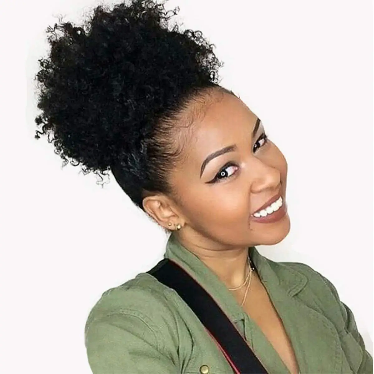 afro puff natural hairstyles