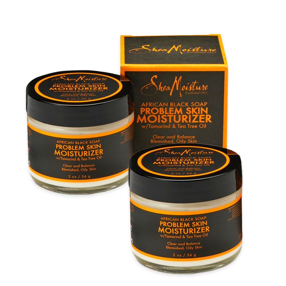best moisturizer for black skin Shea Moisture African Black Soap Balancing Moisturizer