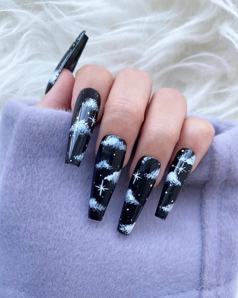 17 Lovely Black Nails Ideas You Will Love