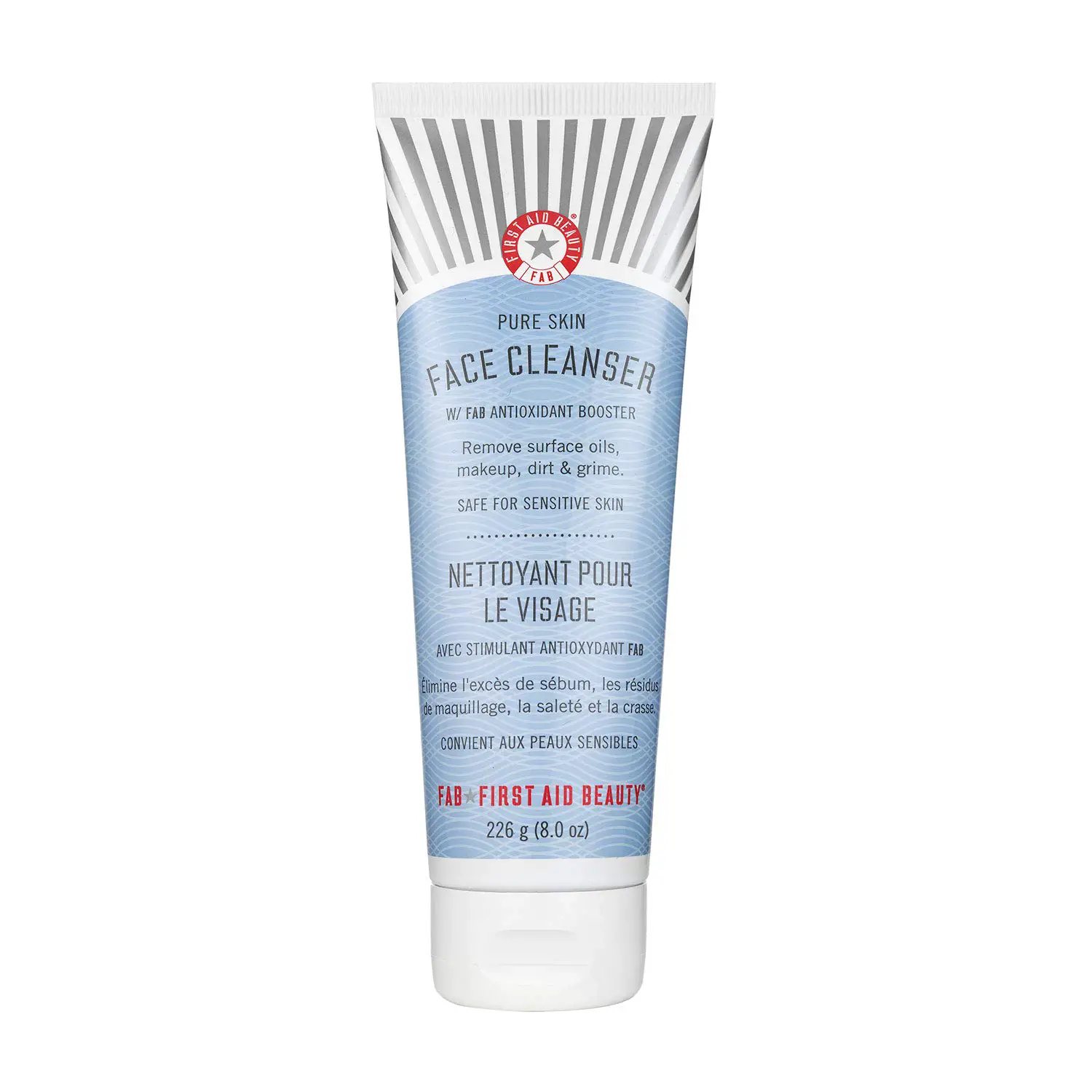 first aid beauty pureskin skincare face wash cleanser