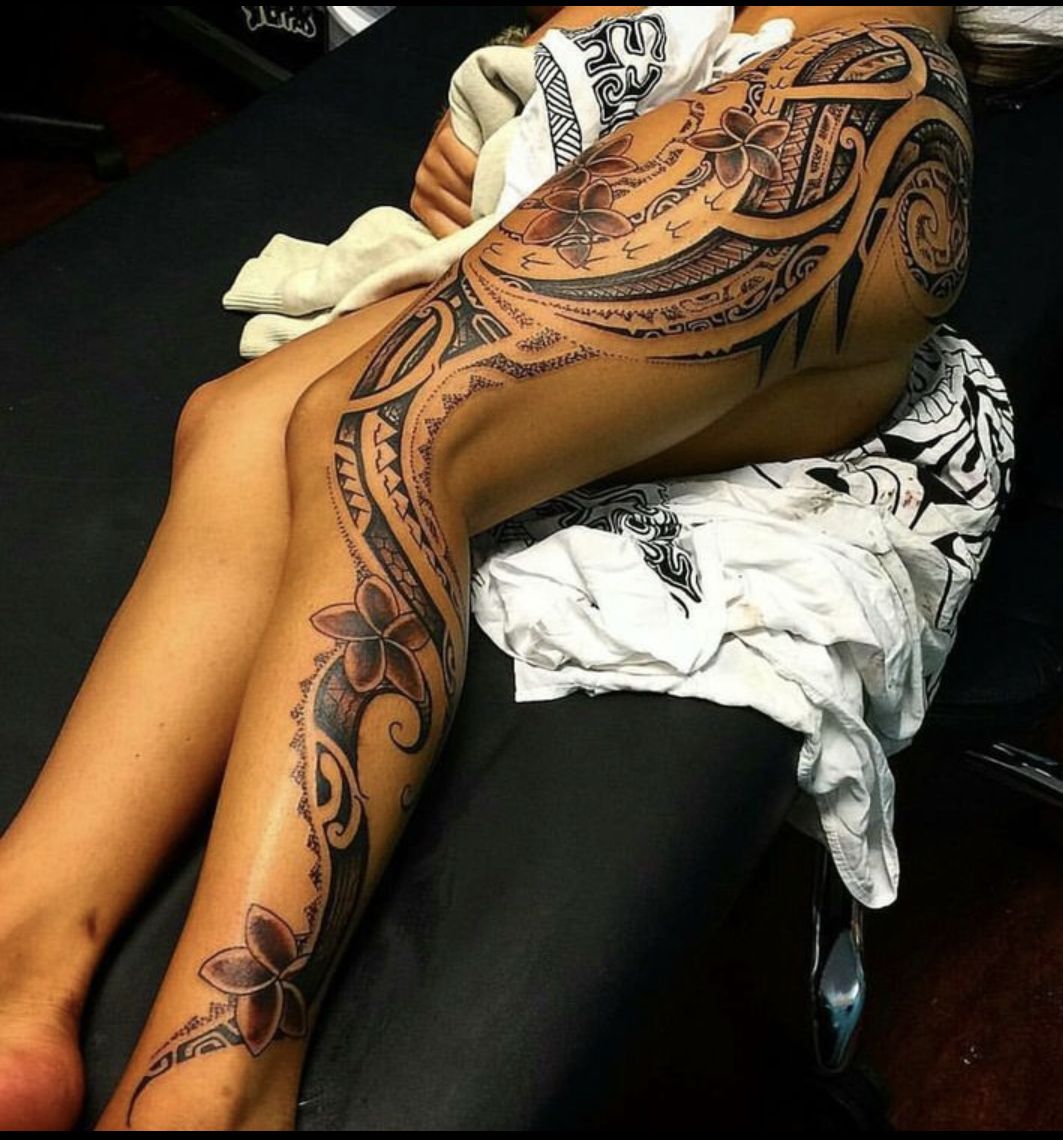 hip to toe tattoo