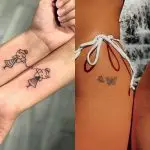 meaningful sister tattoos for 2