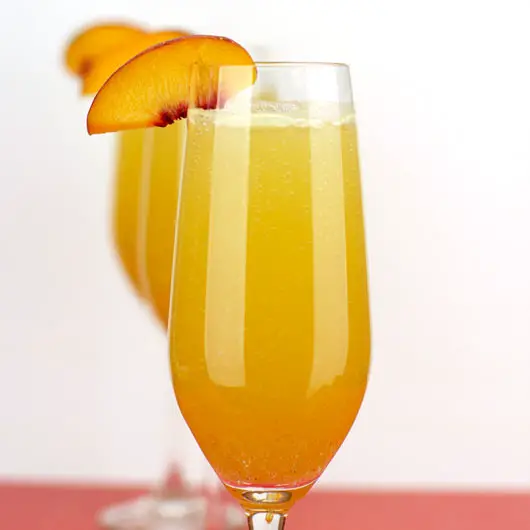 peach bellini fruity drinks