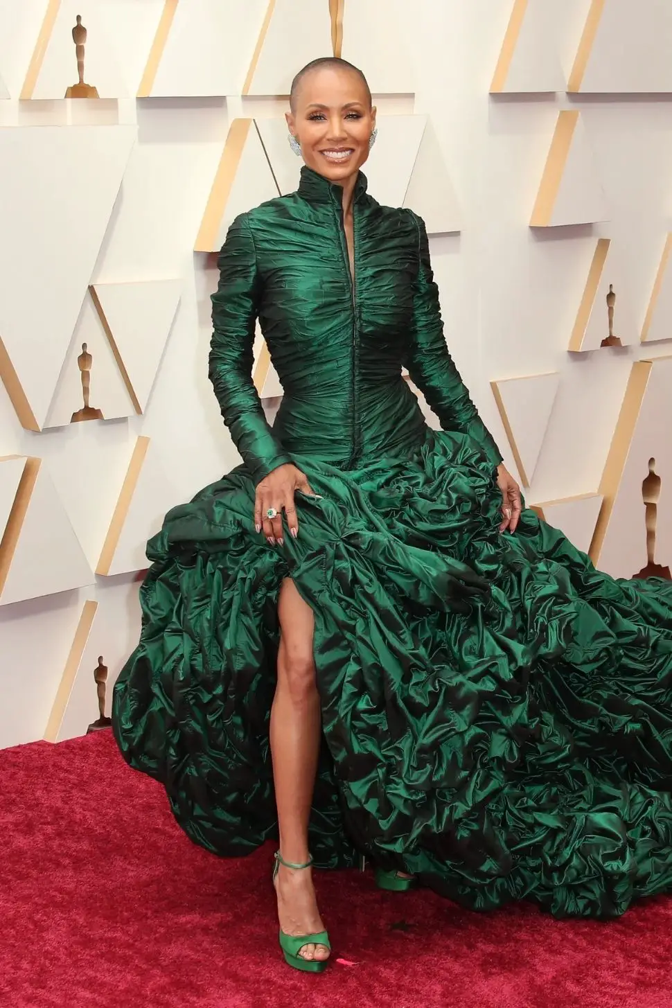 Jada Pinkett red carpet Oscars 2022