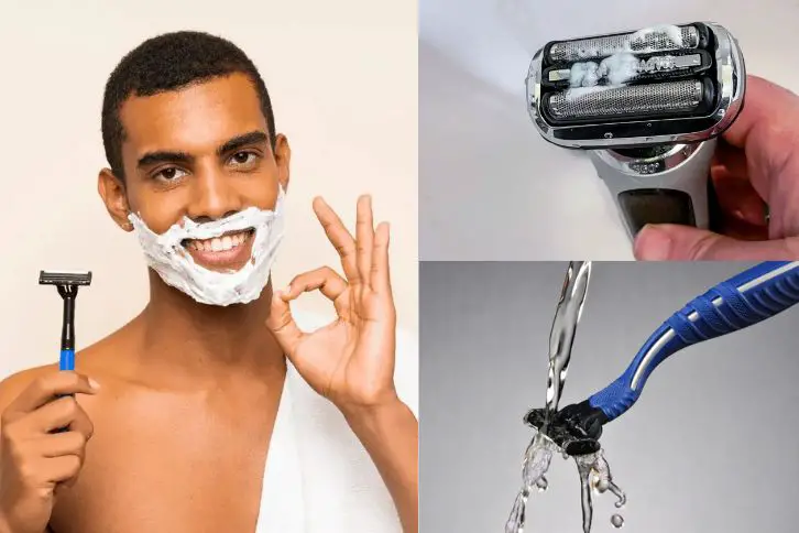 How to clean a razor