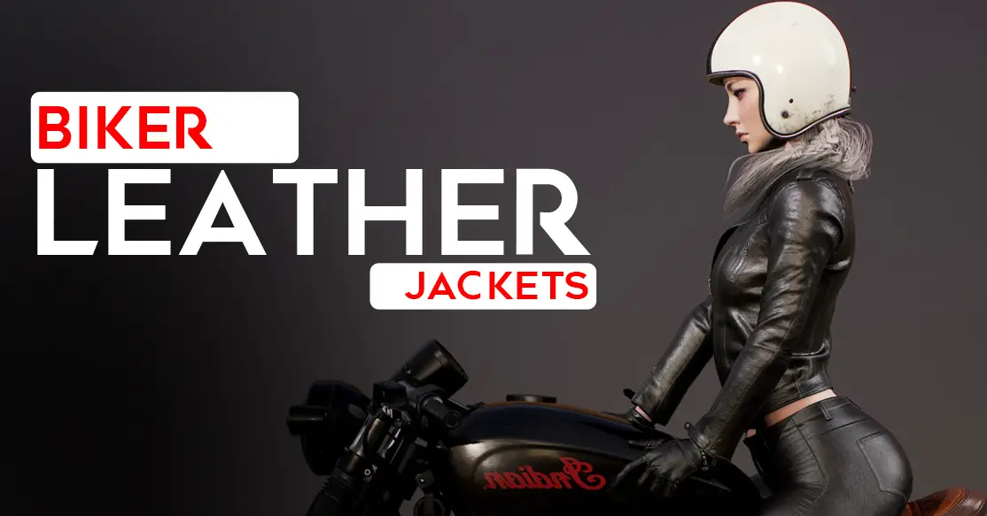 Biker Leather Jackets for women